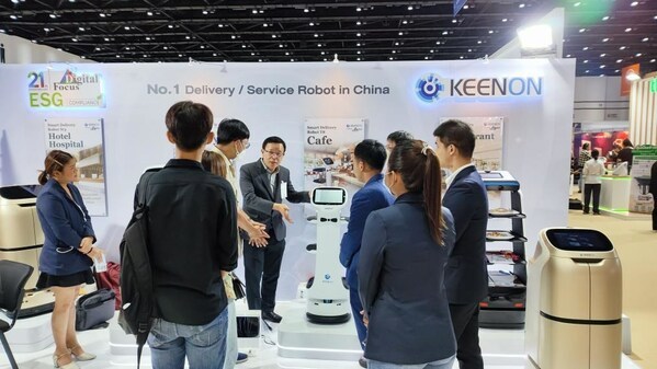 KEENON Robots Excelled at Food & Hospitality Thailand 2023