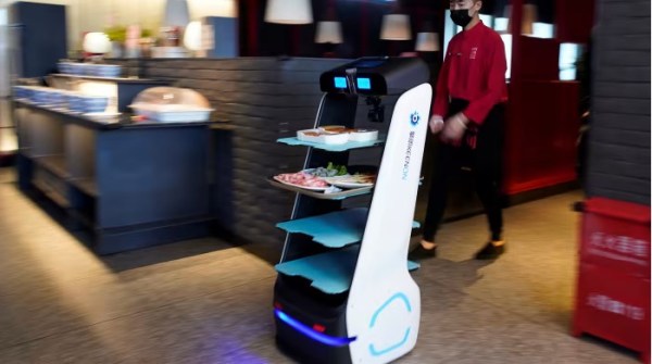Chinese unicorn aims to sell half of robot waiters outside mainland
